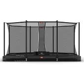 BERG Trampoline BERG InGround Ultim Favorit 410 Grey + Safety Net Comfort