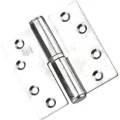 Bsw hamburgerkogelpaumelle BB 807 GV gegalvaniseerd 89 x 89mm 807010890890010