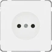 Peha wandcontactdoos | serie Standaard | zonder randaarde | inbouw | wit