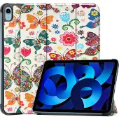 Mobigear Tri-Fold Bookcase voor Apple iPad 10 (2022) - Butterfly