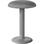 Flos Gustave LED tafellamp, accu 927 aluminium Gustave, dimbaar, alu / grijs / zink, Aluminium, Design