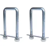 Pricenet U-beugel 110 Mm Staal 2 Stuks