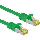 Wentronic S/FTP CAT7 10 Gigabit netwerkkabel / groen - LSZH - 25 meter