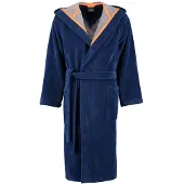 Cawö Badjas 831 Capuchon Men Blauw-54 / 56