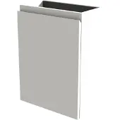 Linie Lado zwevend toiletmeubelkast 40 x 21 cm mat wit