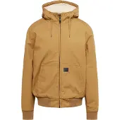 Vintage Industries Winterjas 'Datton' lichtbruin / zwart