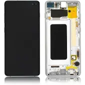 Samsung Voorkant LCD Asm Wit SM-G975 Galaxy S10+