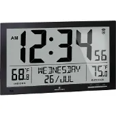 Marathon Wandklok met temperatuur- en datumweergave - Denver