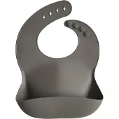 Mushie Slabbetje, Siliconen Slab Duifgrijs