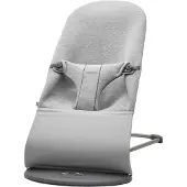 BabyBjörn Wipstoel Bliss - 3D Jersey - Lichtgrijs - Ergonomisch - Verstelbaar - Inklapbaar