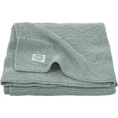 Jollein Deken Ledikant 100x150cm Basic Knit Forest Green