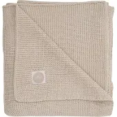 Jollein Baby Deken Ledikant 100x150cm - Basic Knit - Nougat