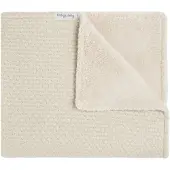 Babys Only Wiegdeken teddy Sky warm linen