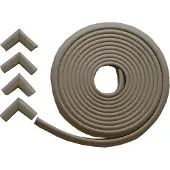 Jippie's Ecken- und Kantenschutz - 4 st. - 3,8 Meter - Weiß - - One Size - Sicherheitsausrüstung