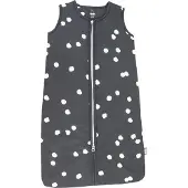 Briljant Baby Winterslaapzak Katoen Spots - antraciet 90cm
