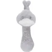 BamBam Duck Rattle rammelaar grijs