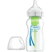 Dr. Brown's Options+ Anti-Colic Babyfles - Brede halsfles - 270ml