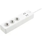 Nedis Wi-Fi Smart Stekkerdoos | 3x Schuko Type F | 4x USB | 16 A