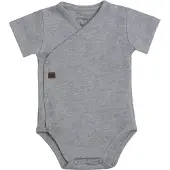 Babys Only Rompertje Melange grijs - 68