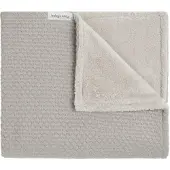 Babys Only Wiegdeken teddy Sky urban taupe