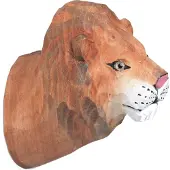 Ferm Living Kapstok Animal Hand-Carved Hook Lion