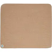 Jollein aankleedkussenhoes 75x85 Pure Knit Biscuit unisex