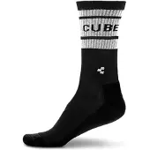 Cube After Race Middelhoge Sokken, zwart/wit EU 44-47 2023 Sokken