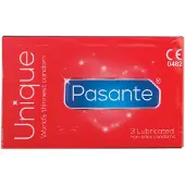 Pasante - Pasante Unique Latex-vrije condooms 3 stuks online kopen