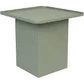 White Label Bijzettafel Sverre Square Green