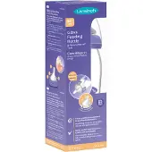 Lansinoh Glazen Voedingsfles met NaturalWave Speen 240 ml | 1 stuk