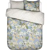 Essenza Dekbedovertrek Rosalee Iceblue Satijn-200 x 200 / 220 cm | 2-Persoons