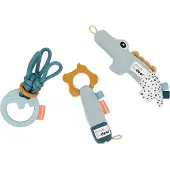 Done by Deer Geschenkbox - 3 st. - Deer Friends - Blau - - One Size - Rasseln