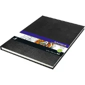 Kangaro schetsboek A4 - zwart - hardcover - 140 blanco pagina's - 120 grams papier - schetsblok - K-5321