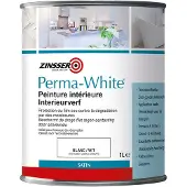 Zinsser Permawhite Satin Zijdeglans - Badkamermuurverf - Wit - 1L