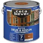 Cetabever Meesterbeits Transparant Deur & Kozijn Teak 2,5l