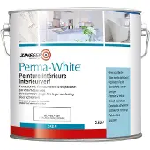 Zinsser Permawhite Satin Zijdeglans - Badkamermuurverf - Wit - 2,5L