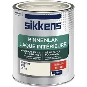 Sikkens Binnenlak Hoogglans Ral 9010 750ml