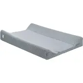 Jollein Aankleedkussenhoes Basic Knit 50x70cm - Stone Grey