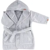 BamBam Organic Grijs Badjas Maat 62/68 51521