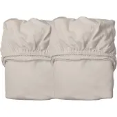 Leander Hoeslaken - 60x115 - 2-pack - Cappuccino - - OneSize - Hoeslaken