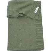 Meyco Deken Babybedje Mini Knots Forest Green