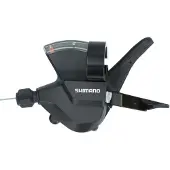 Shimano Shifter 2 speed links SL-M315 zwart