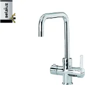 Selsiuz Kokendwaterkraan Haaks Chroom Inclusief Combi Extra Boiler