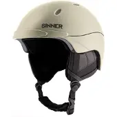 Sinner Titan Ski / Snowboard Helm (grijs) Grijs S (52-54)