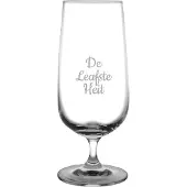 Fusion Gegraveerde bierglas op voet 41cl De Leafste Heit
