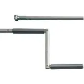 Hautau Primat Draaistang+Knikarm 1,5M F1 Los