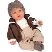 Arias Elegance Iria With Magnetic Mechanism 14 Sounds And Try Me Baby Doll 45 Cm Roze Kinderen
