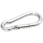 Talamex Rvs Classic Carabiner Hook 10 Units Zilver 50 mm