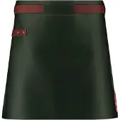 Witloft Schort Waist Down Green Cognac-63 x 60 cm