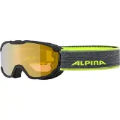 Alpina Skibril Pheos Jr. Q-Lite Black Neon